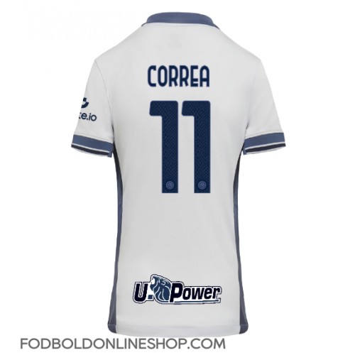 Inter Milan Joaquin Correa #11 Udebanetrøje Dame 2024-25 Kortærmet